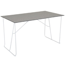 Sinarp bord Vit/Terrazzo 125x70 cm