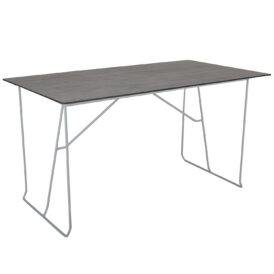 Sinarp bord Galv/Grå Betong 125x70 cm