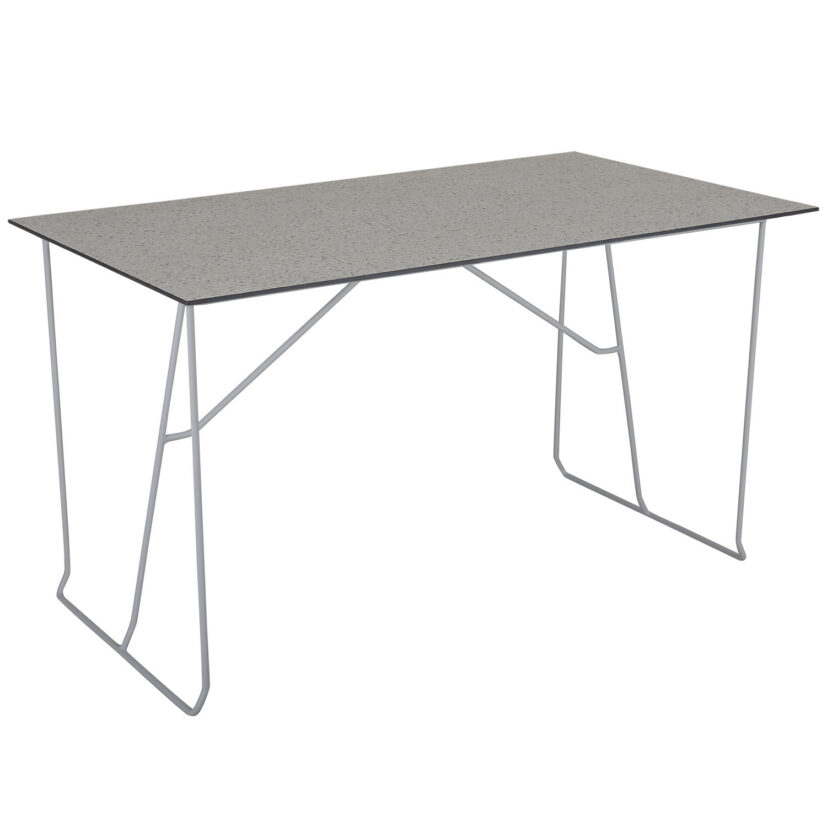 Sinarp bord Galv/Terrazzo 125x70 cm