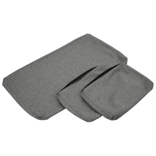 Allvädersklädsel till sits och rygg i grått som passar Stettler avslut och Stettler mittdel. Denna...