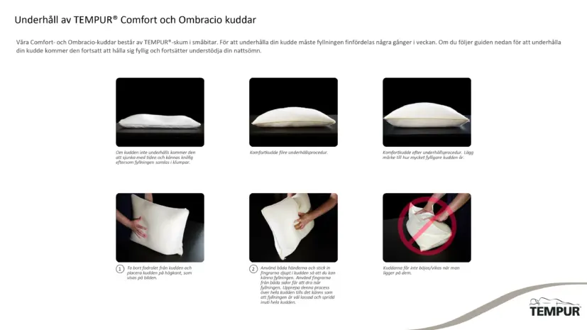 Tempur® Comfort kudde medium