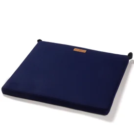 A2 sittdyna marinblå 50x43 cm (1936-1963)