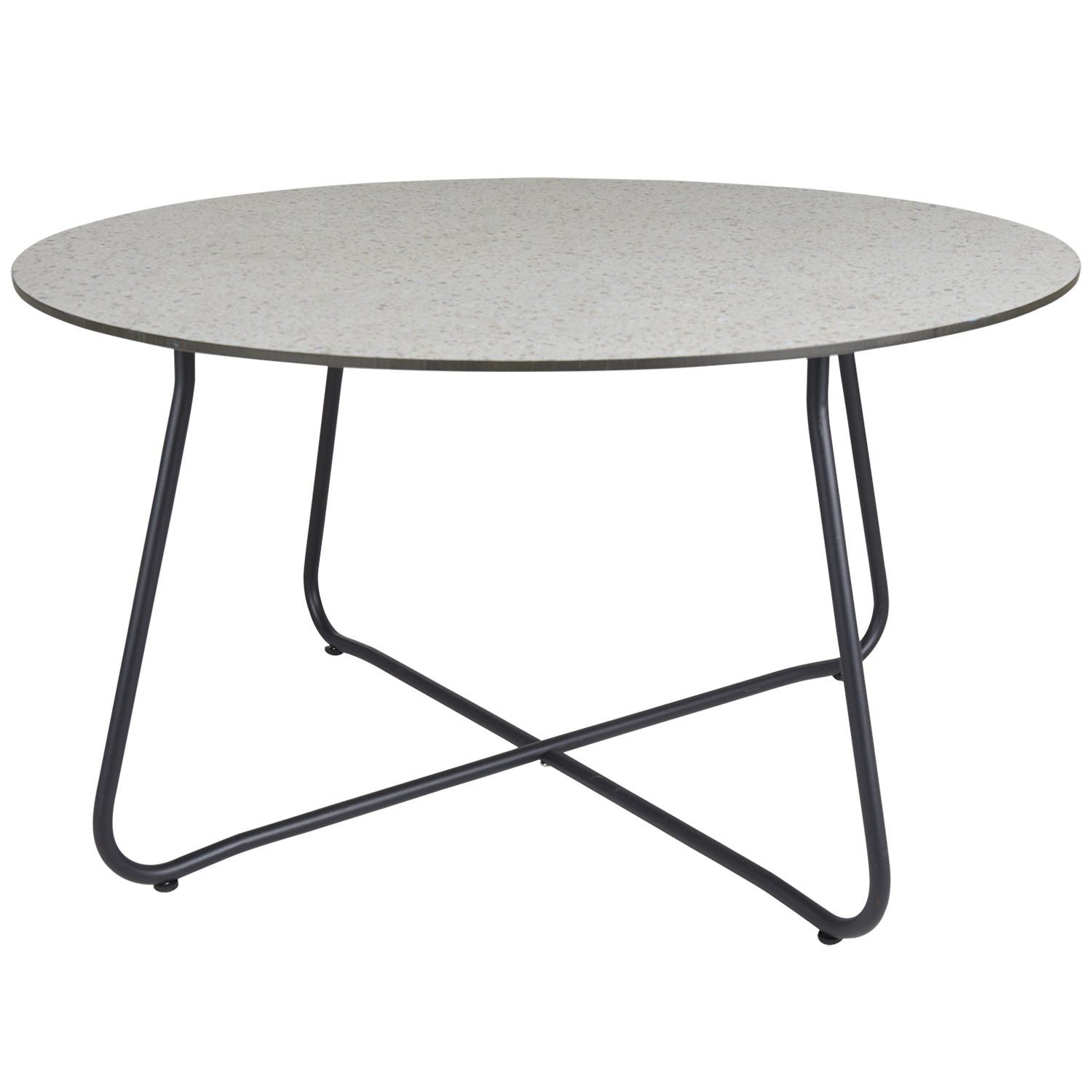 Product Image for Taverny soffbord svart/Terrazzo Ø85 cm