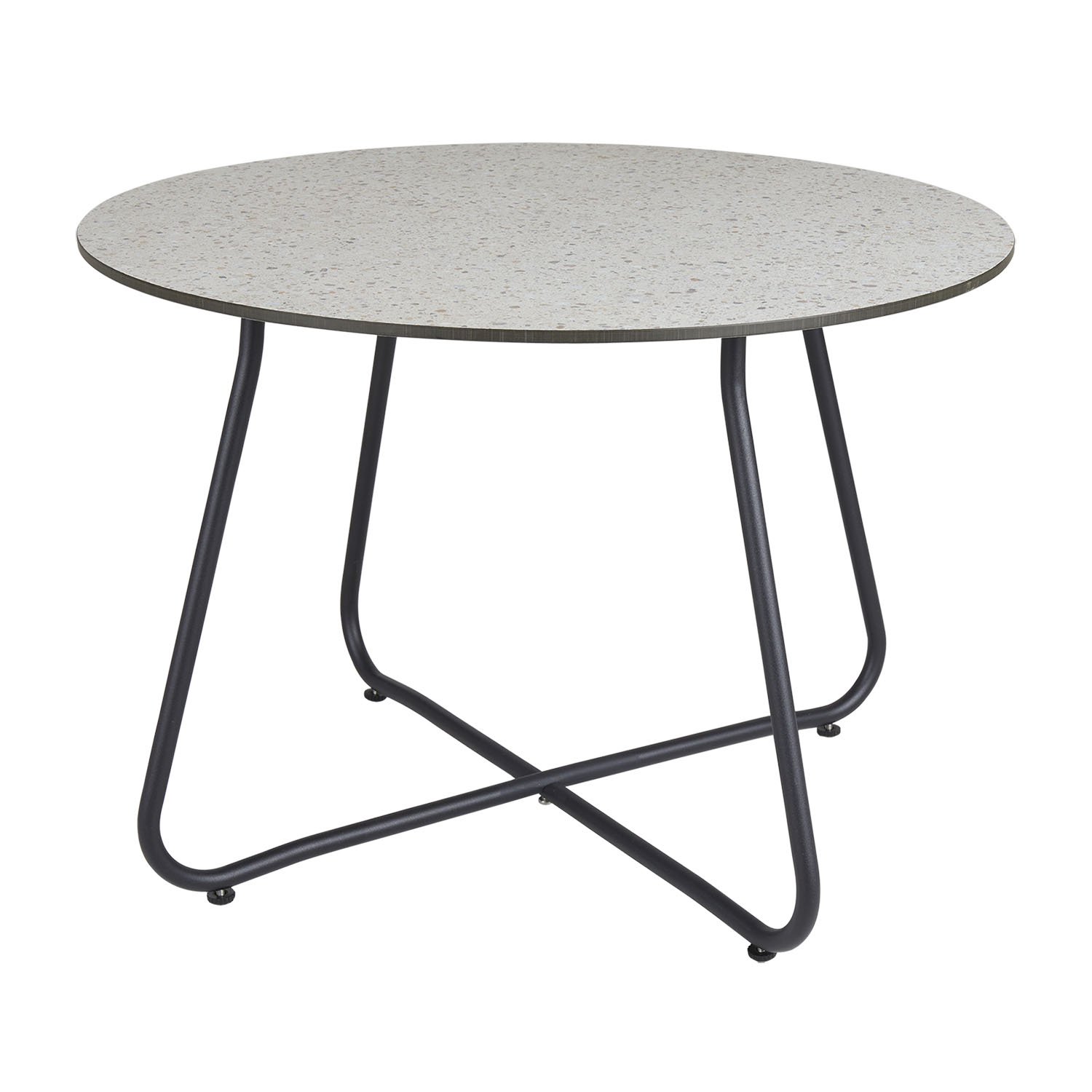 Product Image for Taverny soffbord svart/Terrazzo Ø65 cm