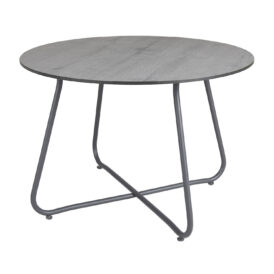 Taverny soffbord antracit/Grå Trä Ø65 cm