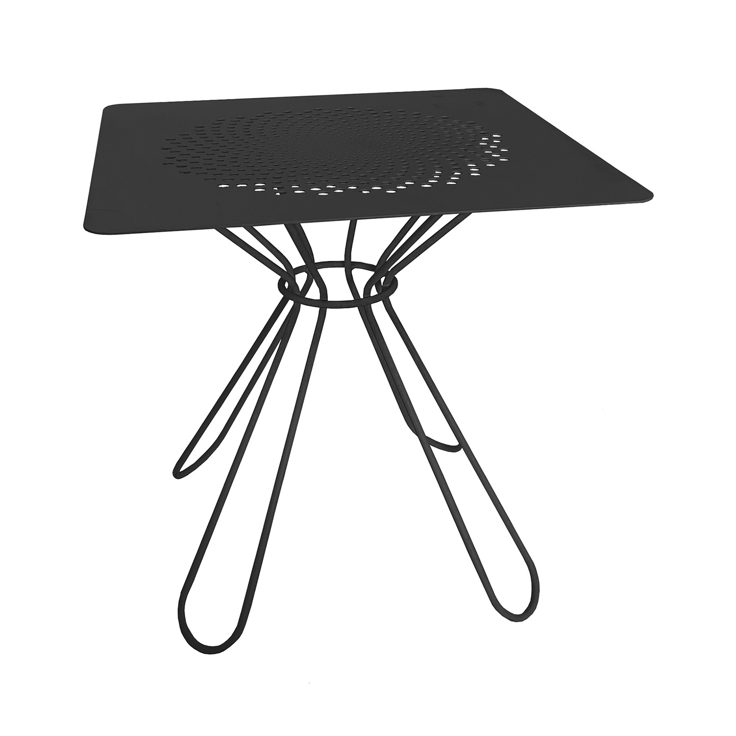 Sunflower bord antracit 75x75 cm