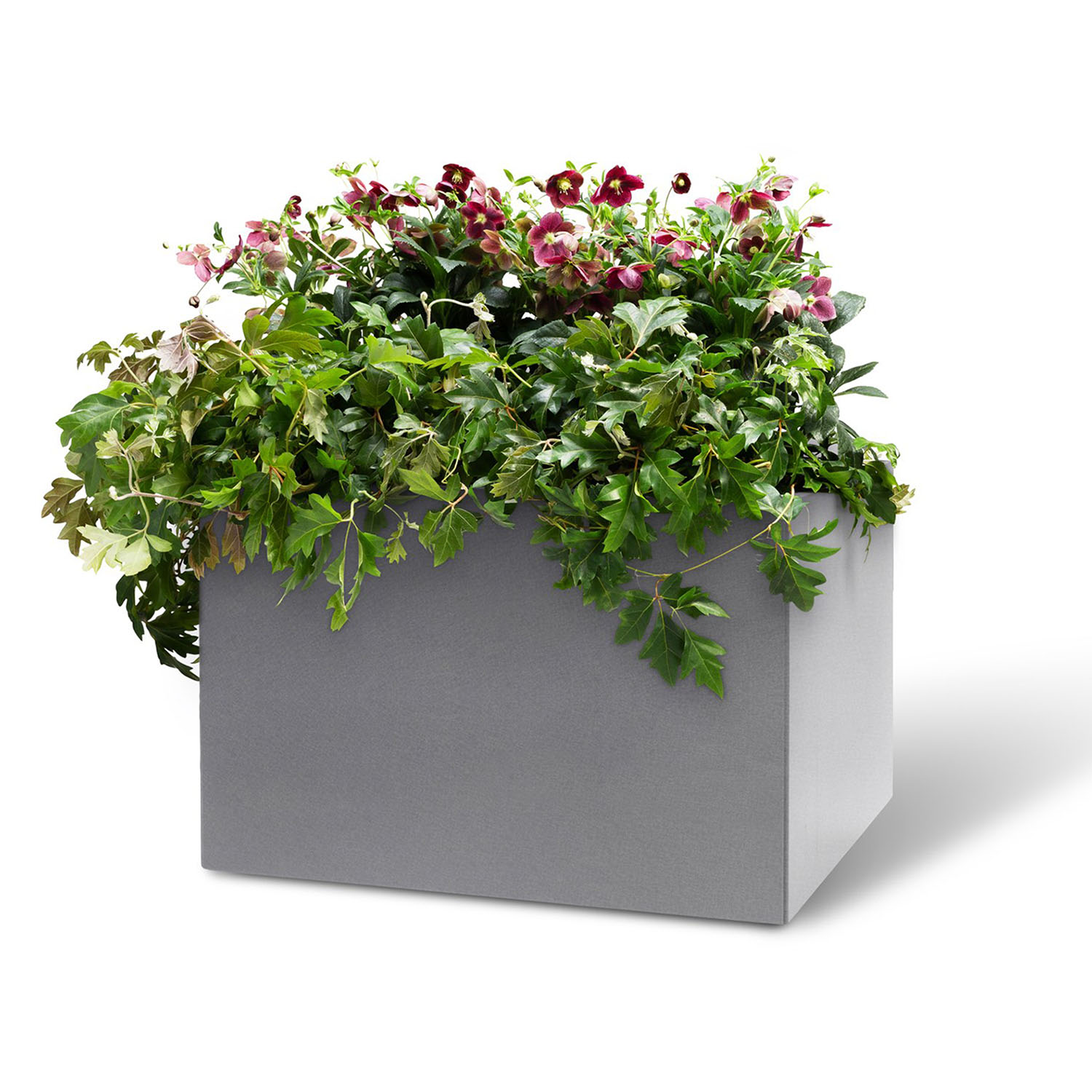 BEDD paneler grålack 60x40 cm, 4-pack