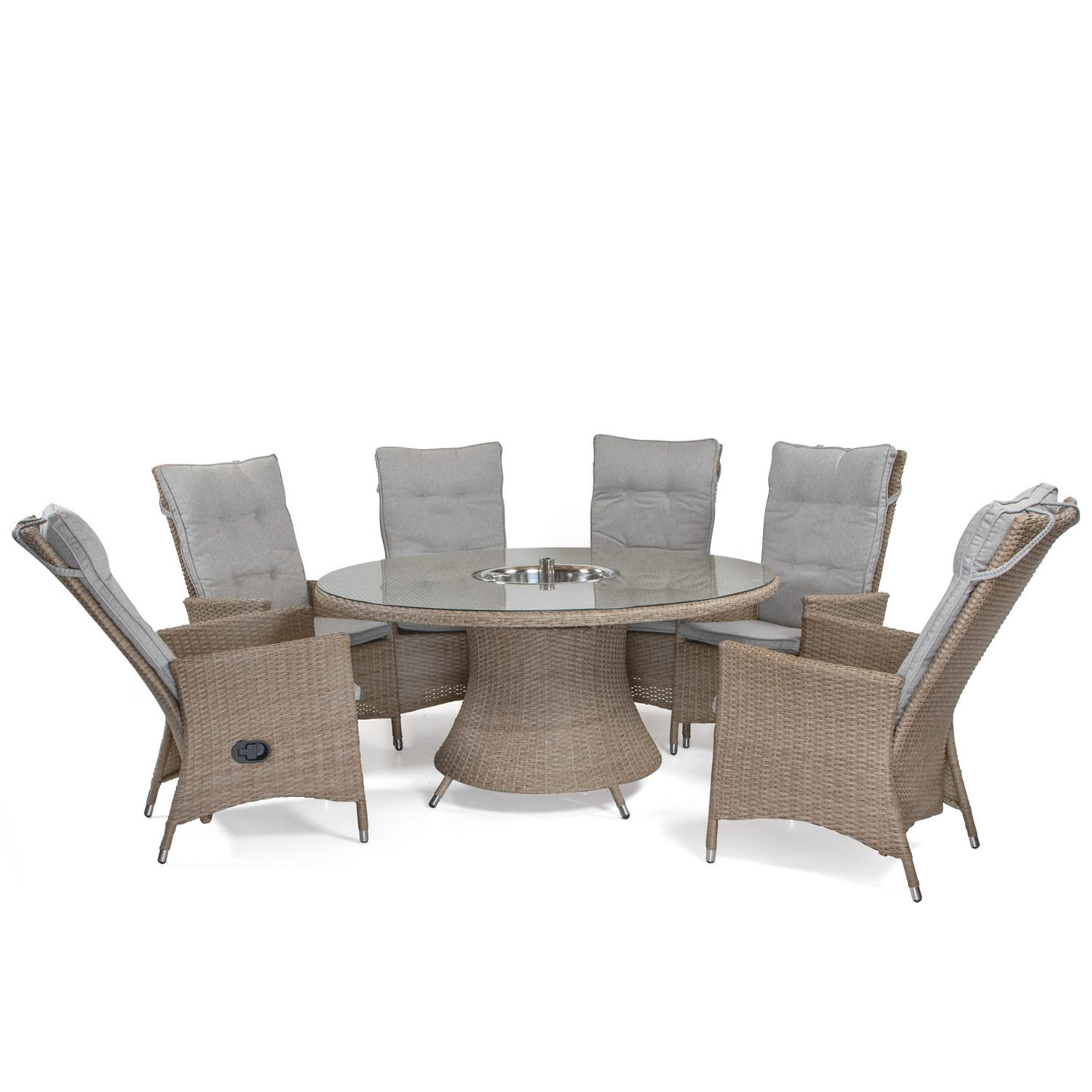 Georgia Lyx matgrupp rund natur, 6+1 - Bild 4