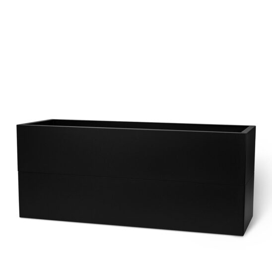 BEDD odlingslåda, Svart 120x40x50 cm