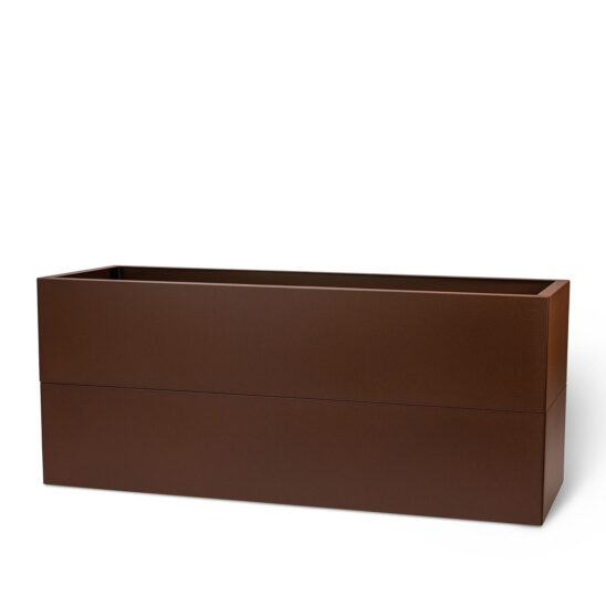 BEDD odlingslåda, Rostlack 120x40x50 cm