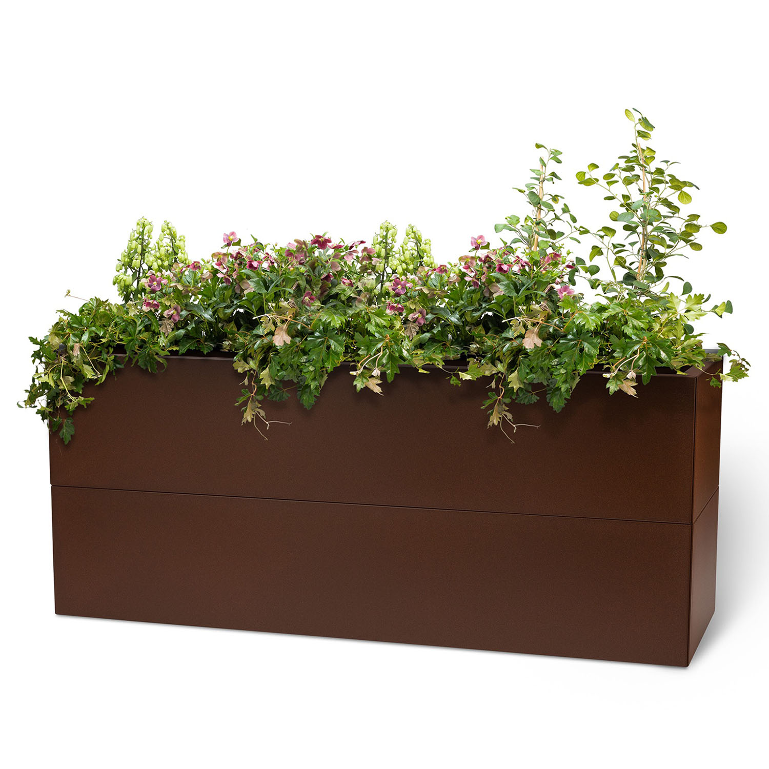 BEDD odlingslåda, Rostlack 120x40x50 cm