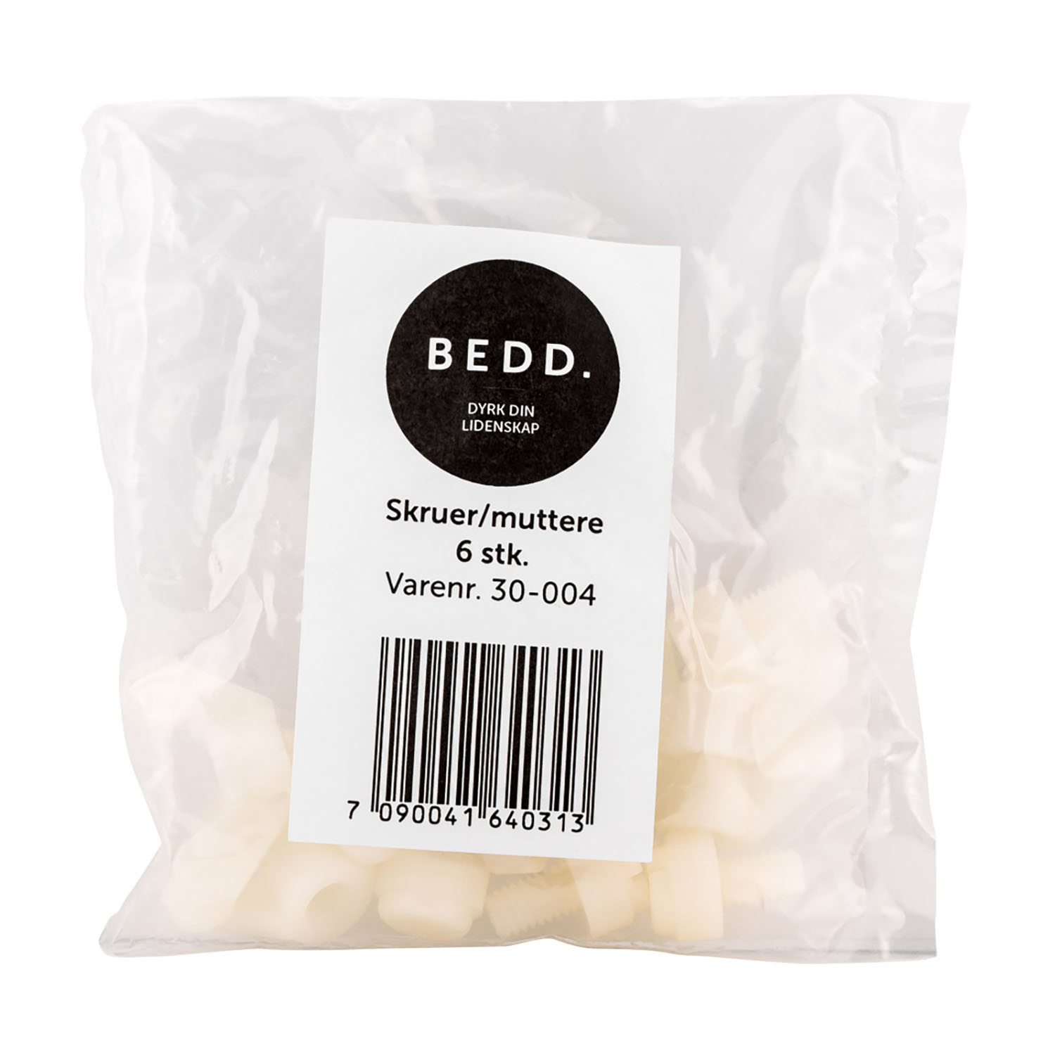 Product Image for BEDD skruvar och muttrar, 6-pack