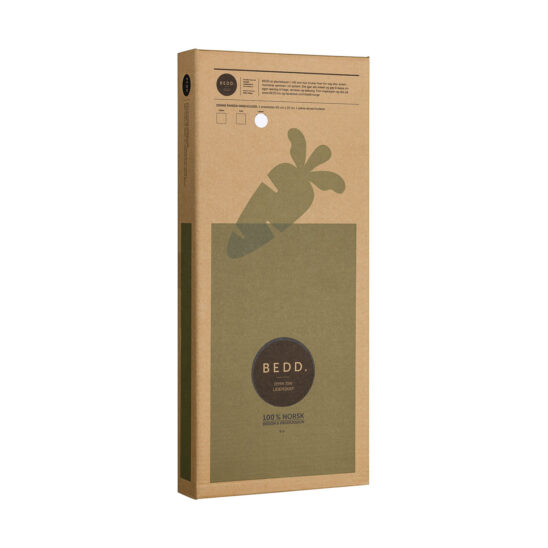 BEDD paneler vitlack 60x25 cm, 2-pack