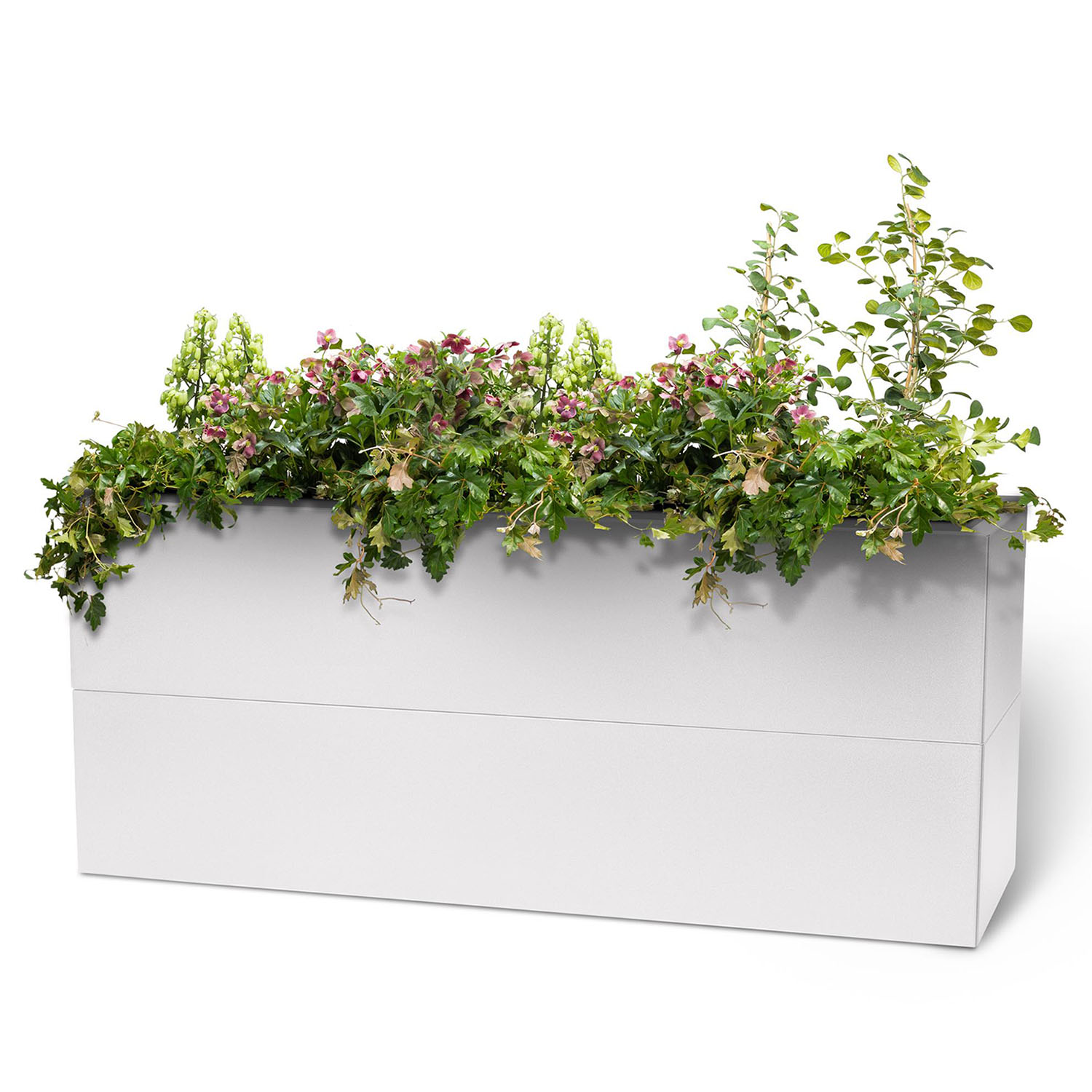 BEDD odlingslåda, Vit 120x40x50 cm