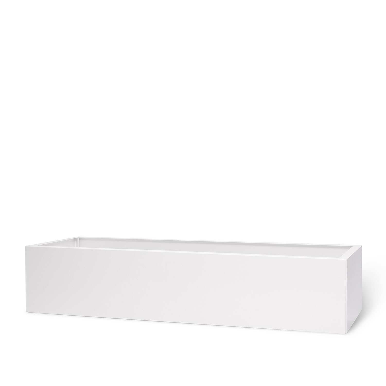 BEDD odlingslåda, Vit 120x40x25 cm