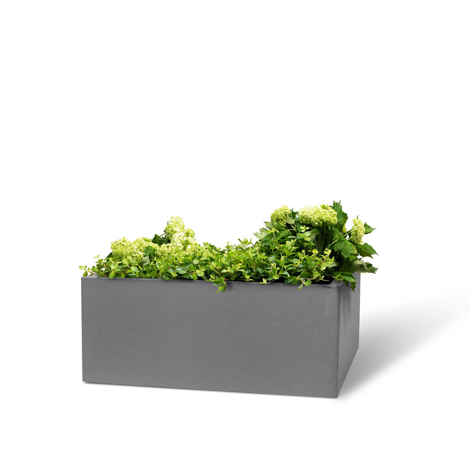 BEDD odlingslåda, Grå 60x60x25 cm