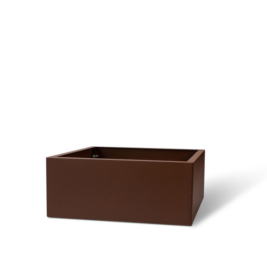 BEDD odlingslåda, Rostlack 60x60x25 cm