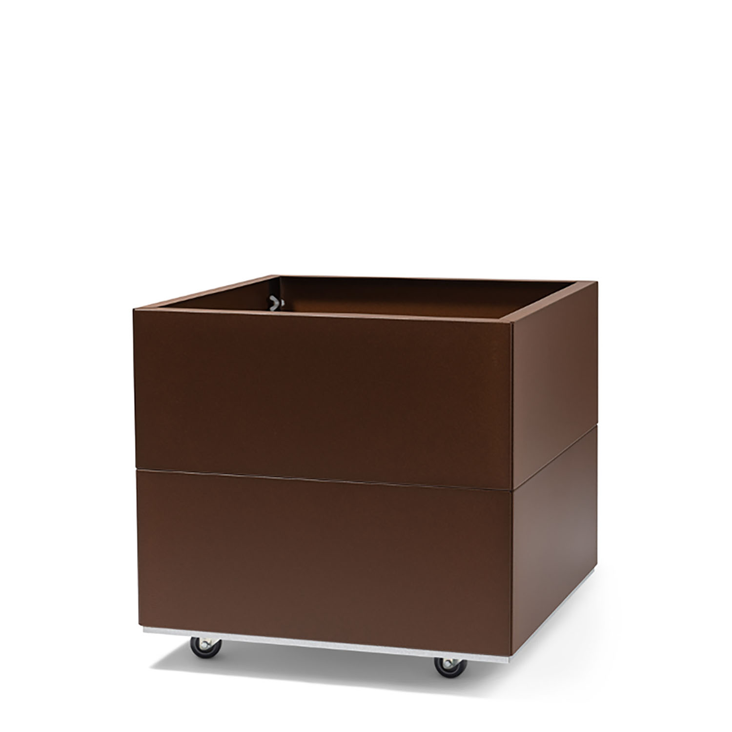 BEDD odlingslåda, Rostlack 60x60x50 cm