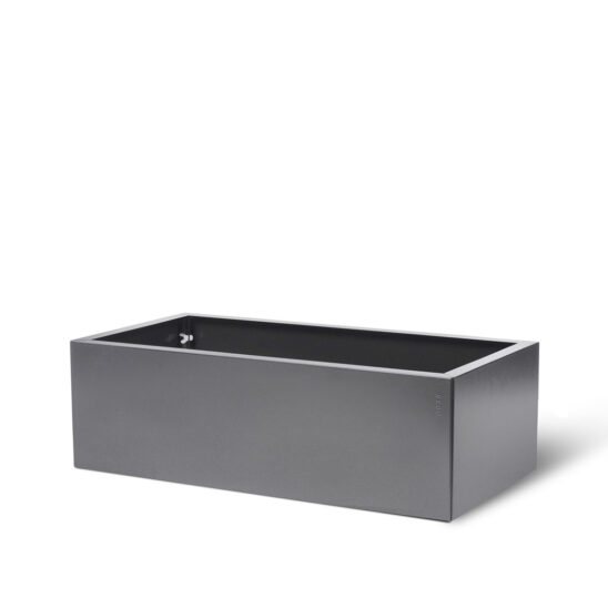 BEDD odlingslåda, Grå 80x40x25 cm