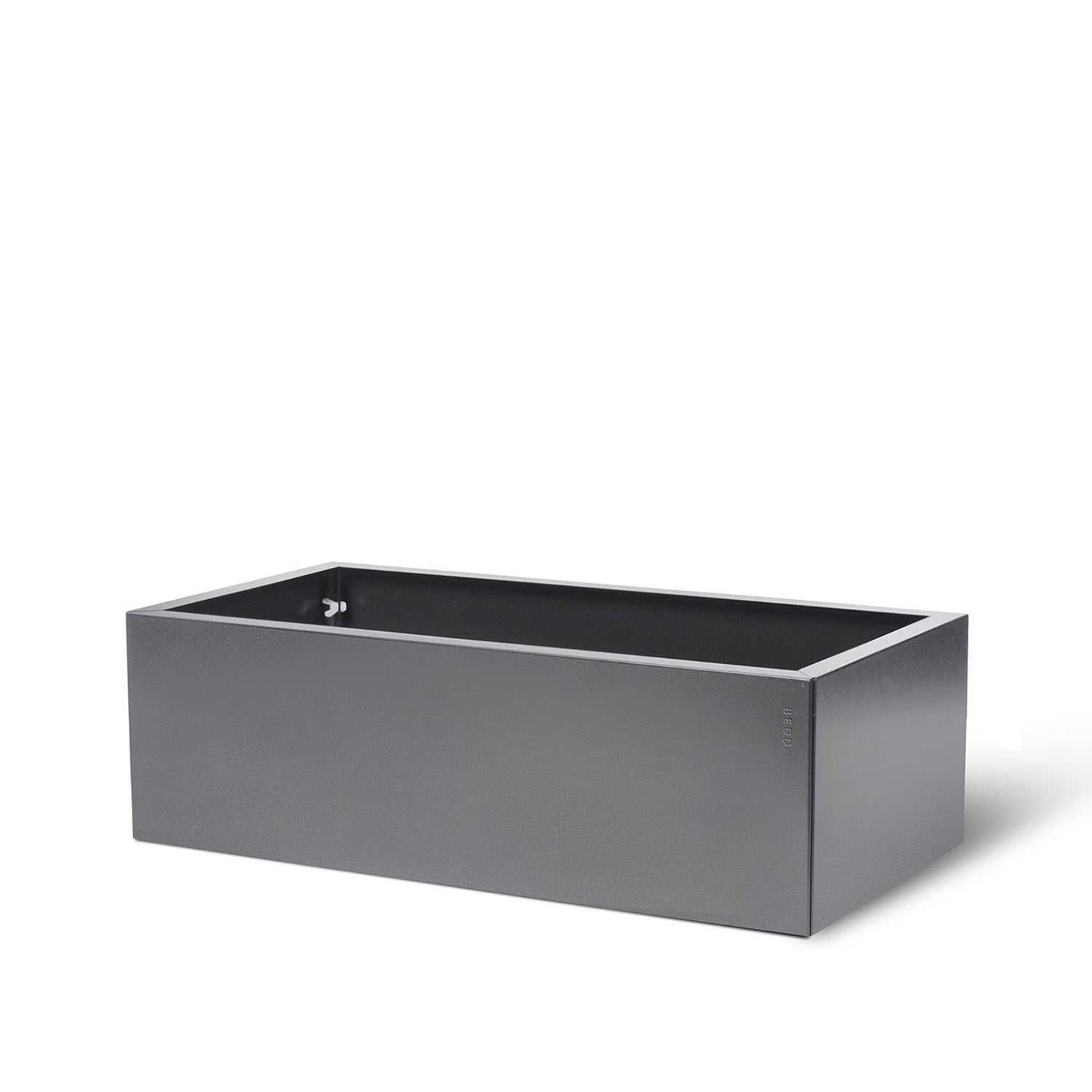 BEDD odlingslåda, Grå 80x40x25 cm