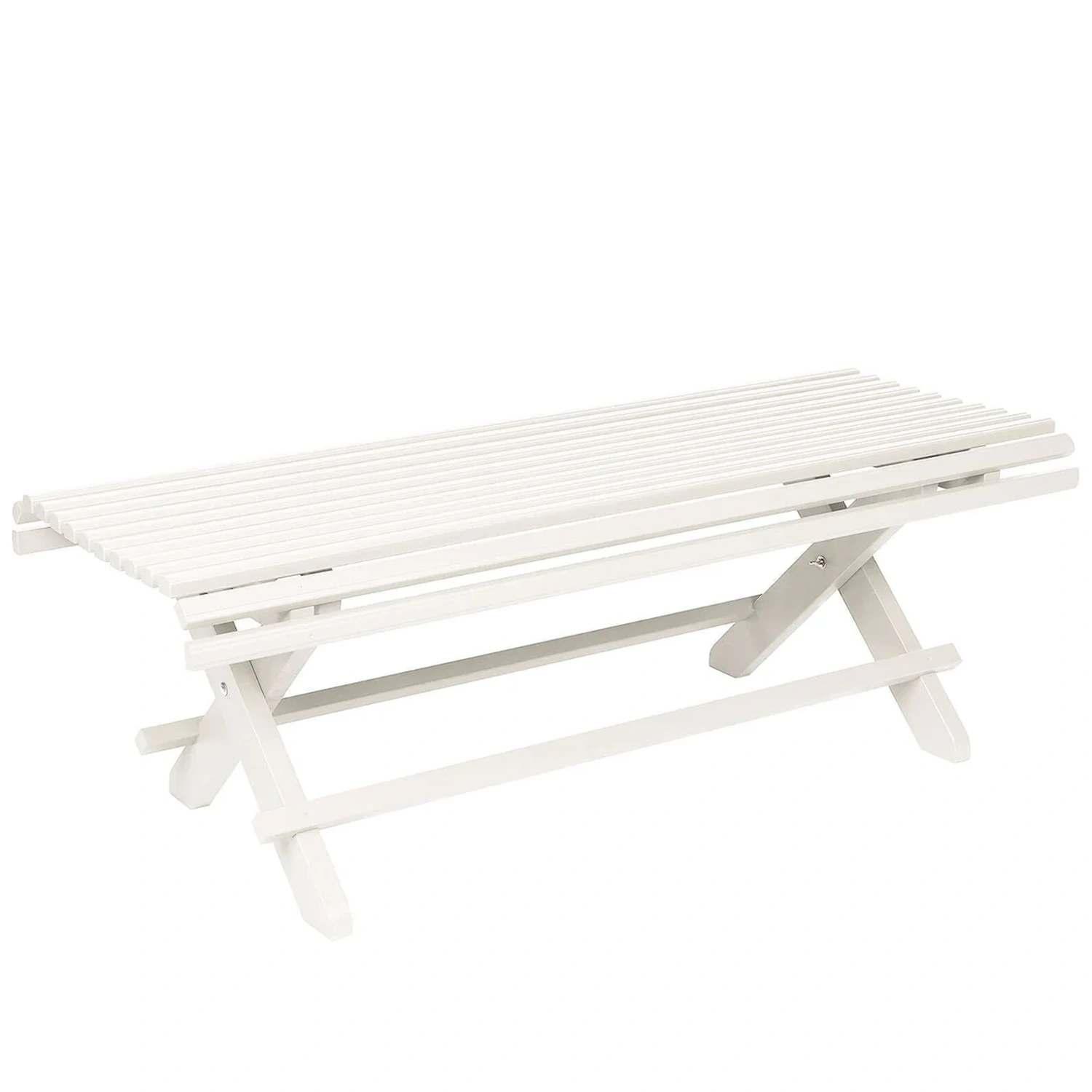 Sundborn bänk varmvit 145 cm