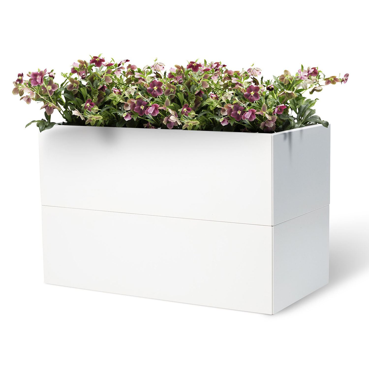 BEDD odlingslåda, Vitlack 80x40x50 cm