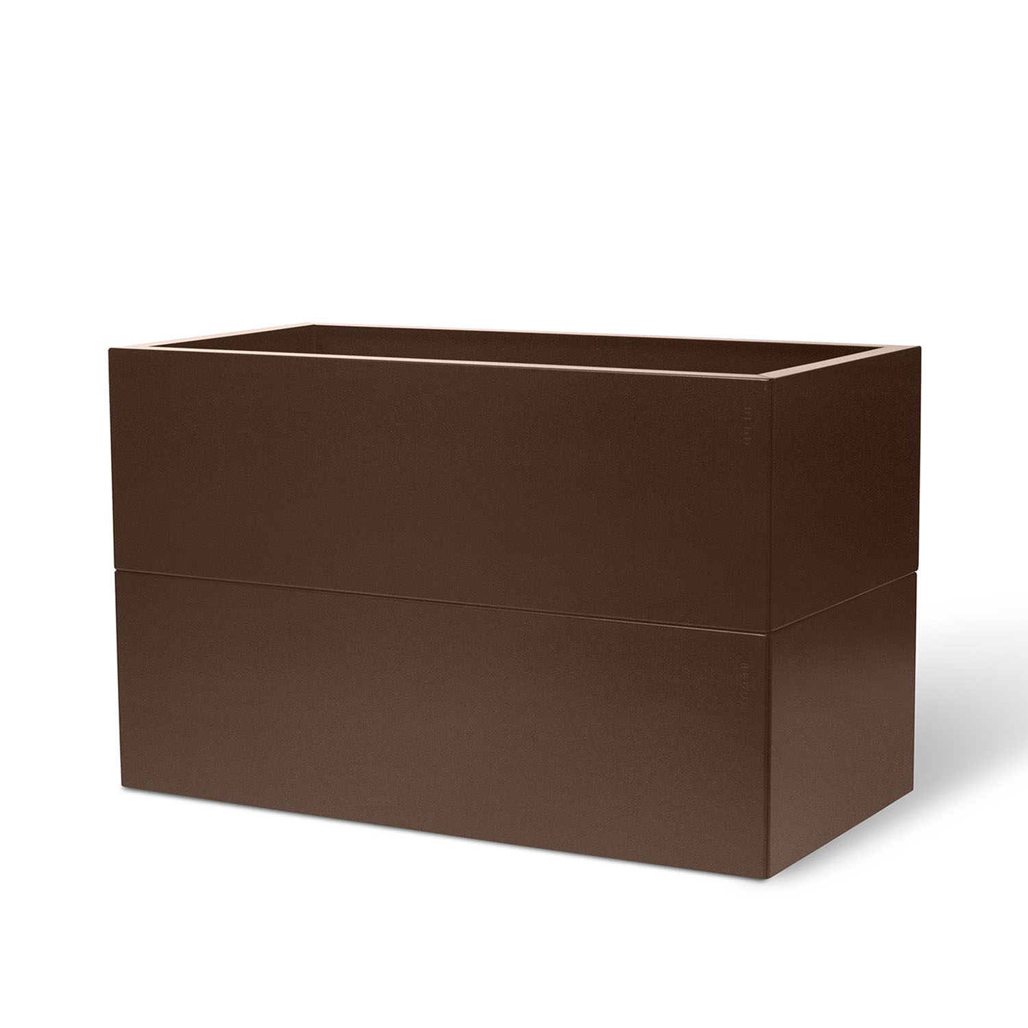 BEDD odlingslåda, Rostlack 80x40x50 cm