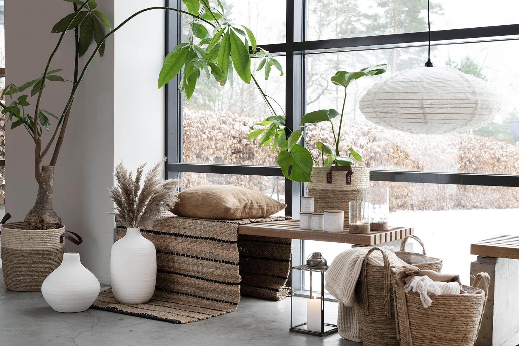 Wikholm Form Flores taklampa linne