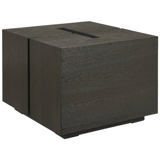 Artwood Maddox sidobord mörkgrå 60x60 cm