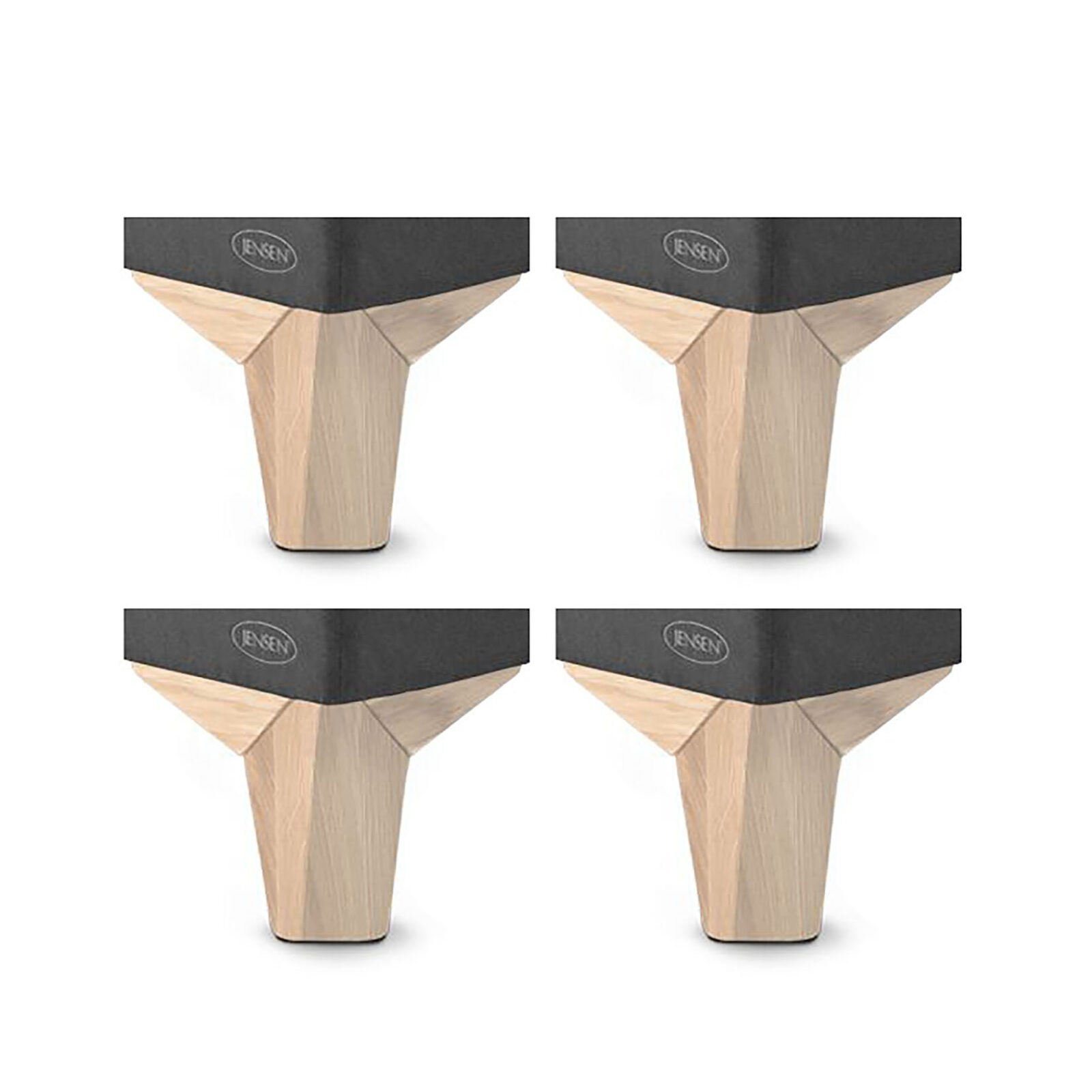 Eicon sängben vitlaserad ek - 18 cm