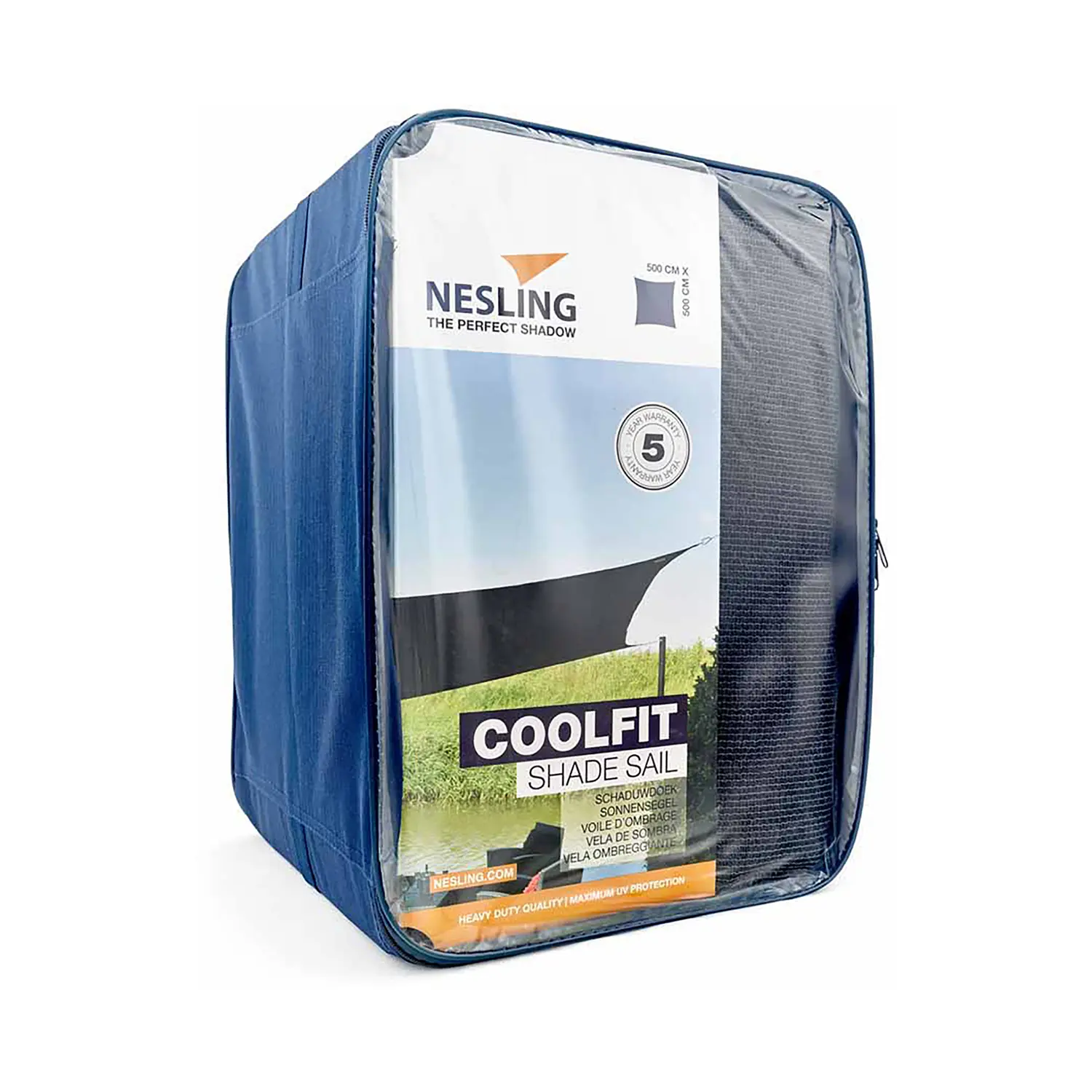 Coolfit® solsegel 500x500 cm