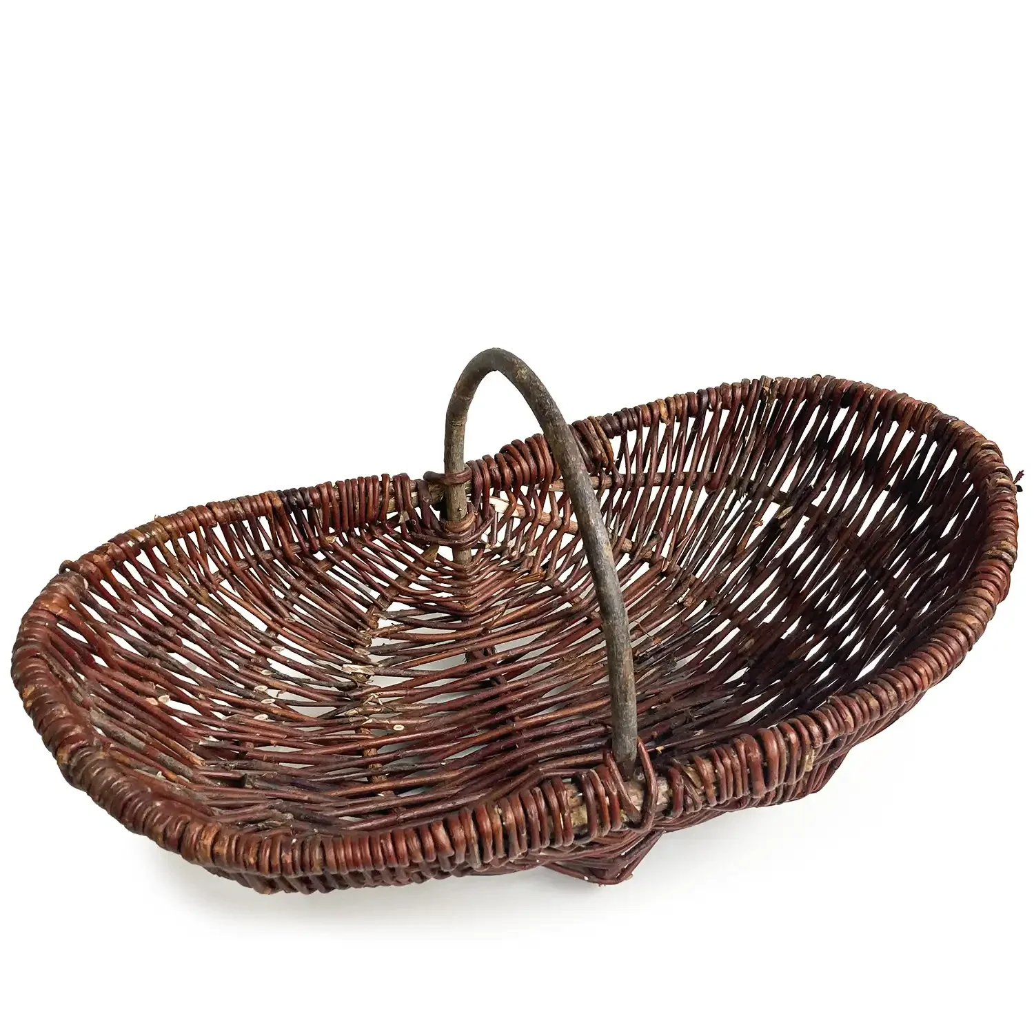 Svampkorg i pilträ liten