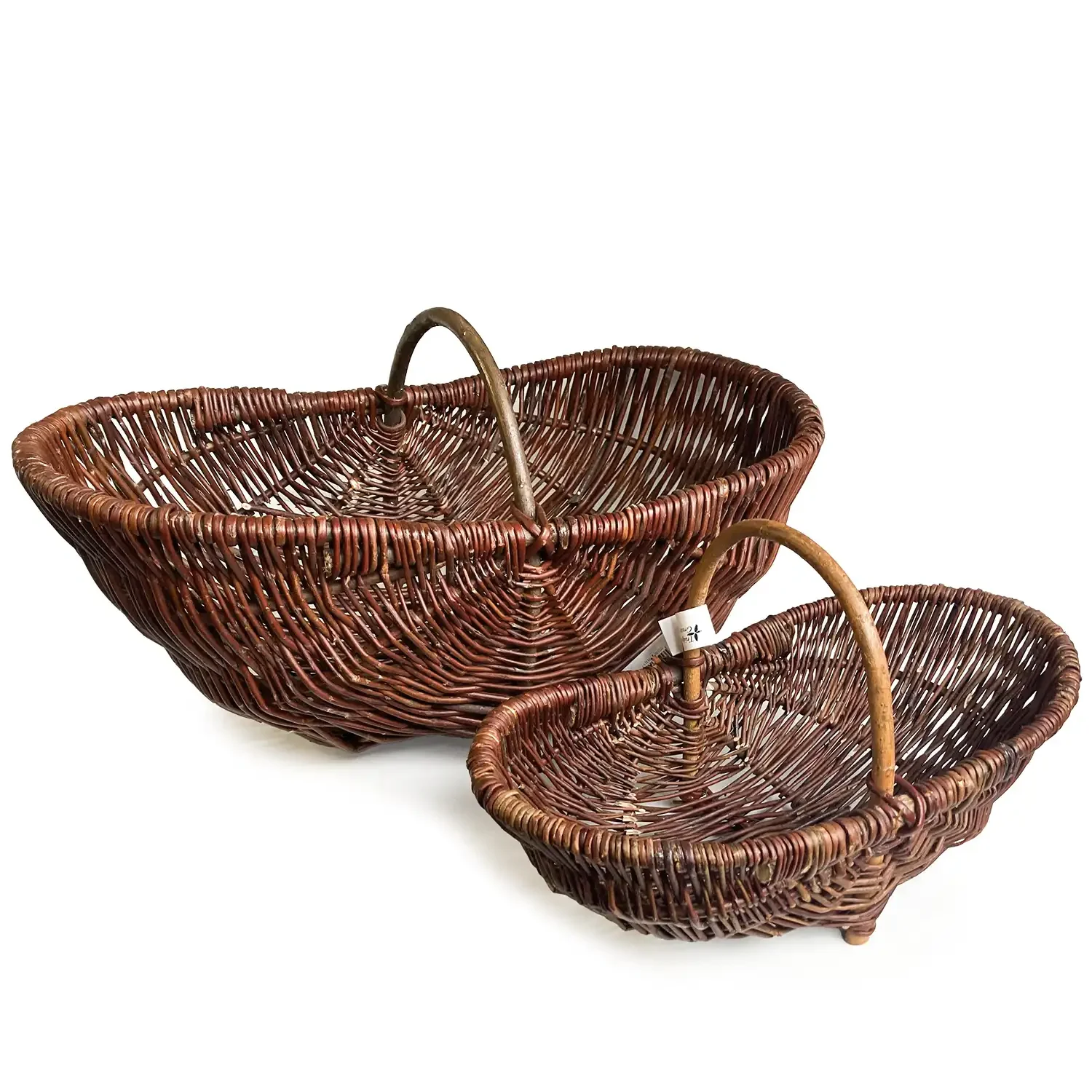 Svampkorg i pilträ liten