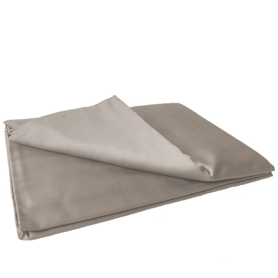 Lakan bomullssatin 41 beige, 270x270 cm