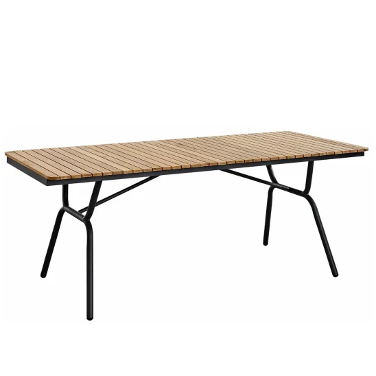 Cinas Parc matbord teak/antracit 197x88 cm