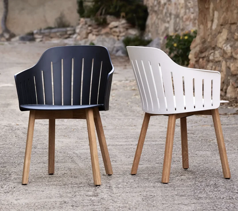 Choice matstol svart/teak