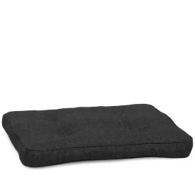 Sittdyna svart melange polyester - 53x49 cm