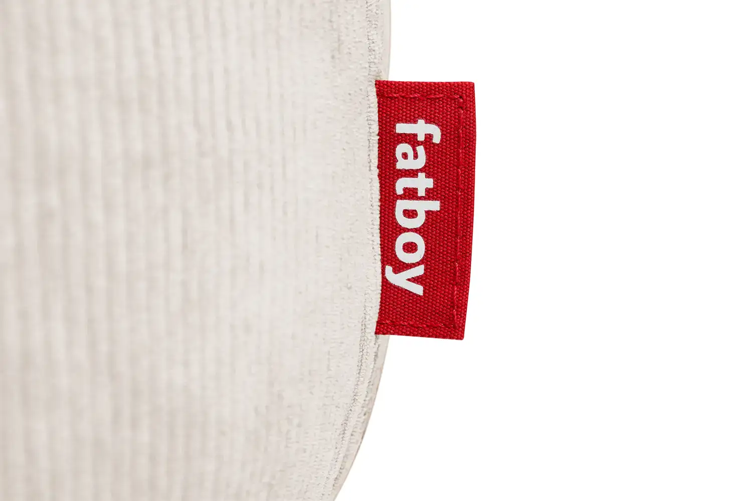 Point Cord sittpuff recycled cream
