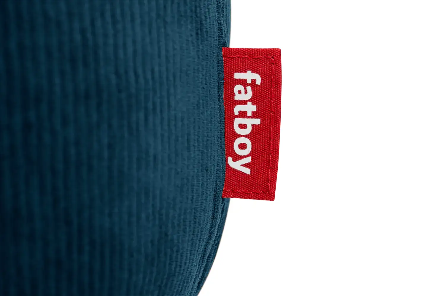 Point Cord sittpuff recycled deep blue