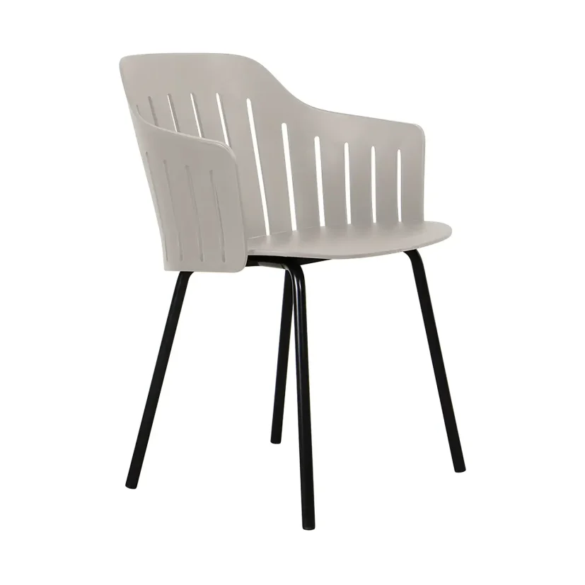 Choice matstol taupe/svart