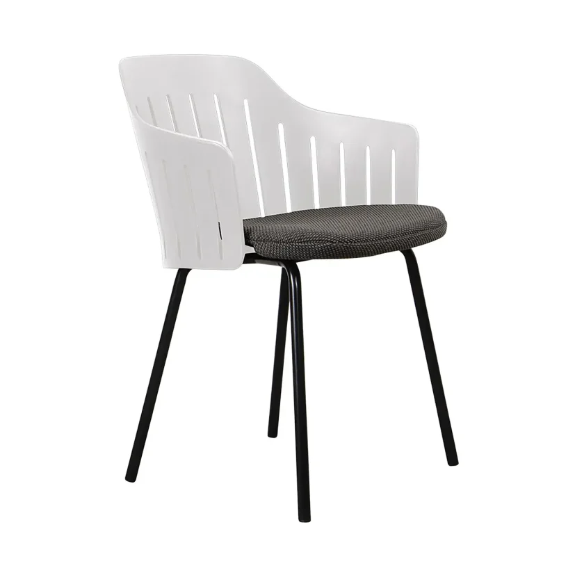 Choice matstol vit/svart