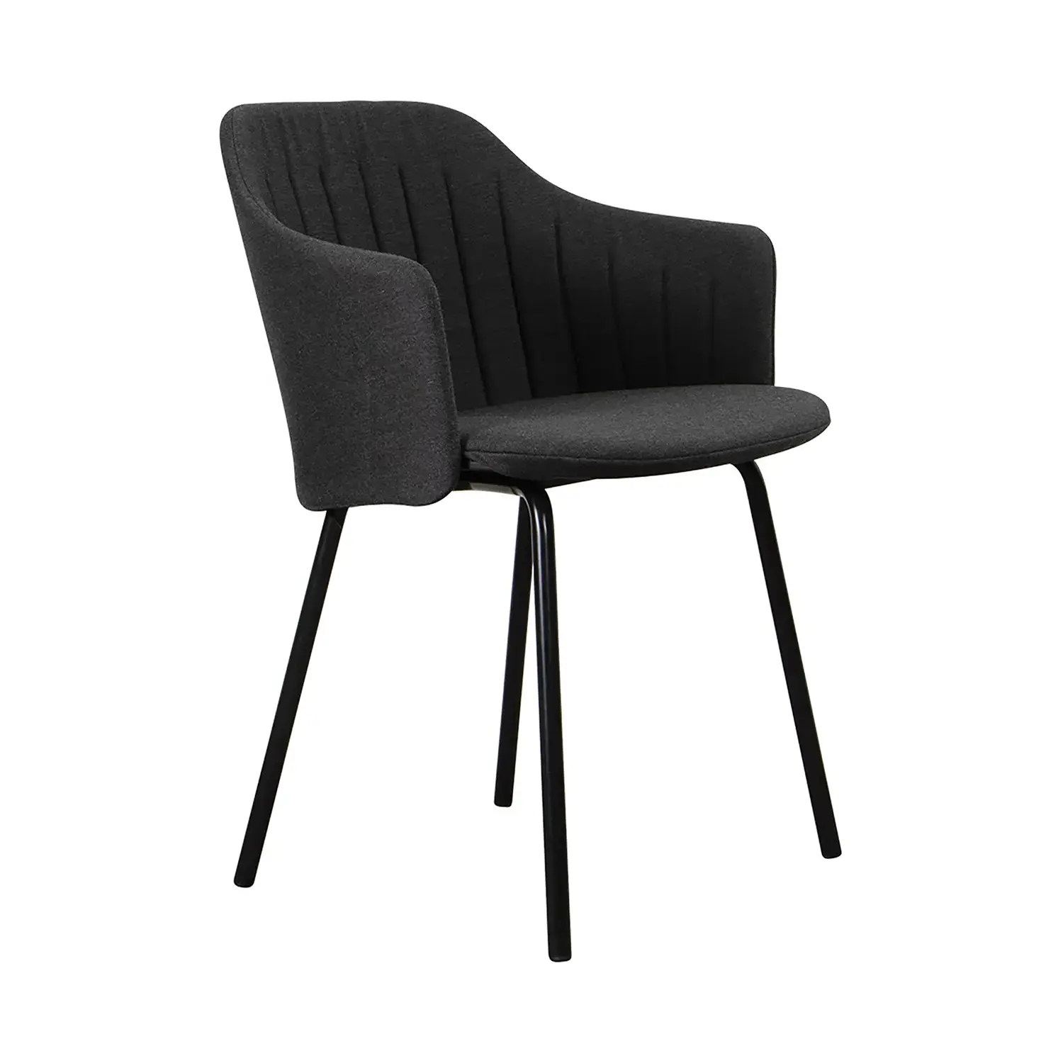 Choice matstol Svart Natté/Svart