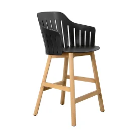Choice barstol svart/teak