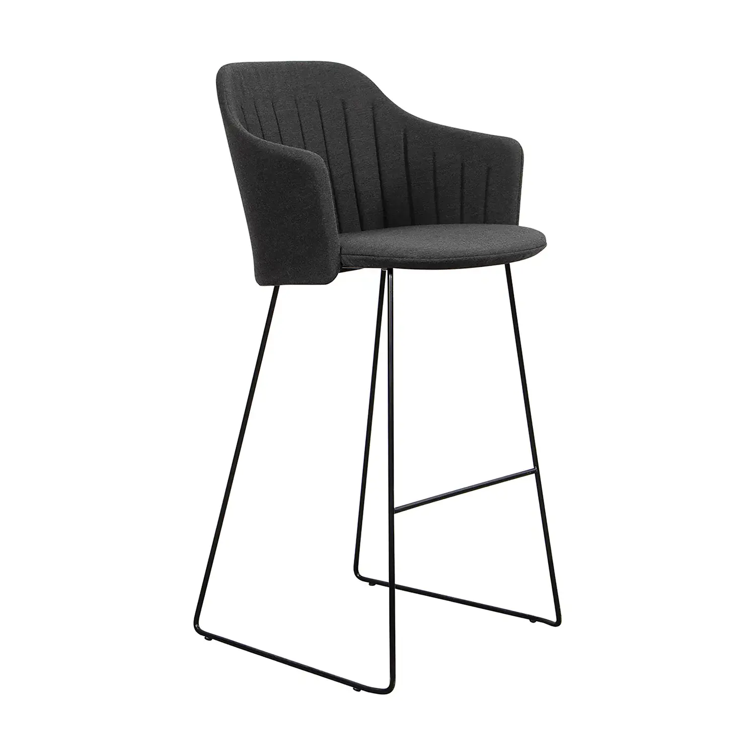 Choice barstol grön/svart med medar