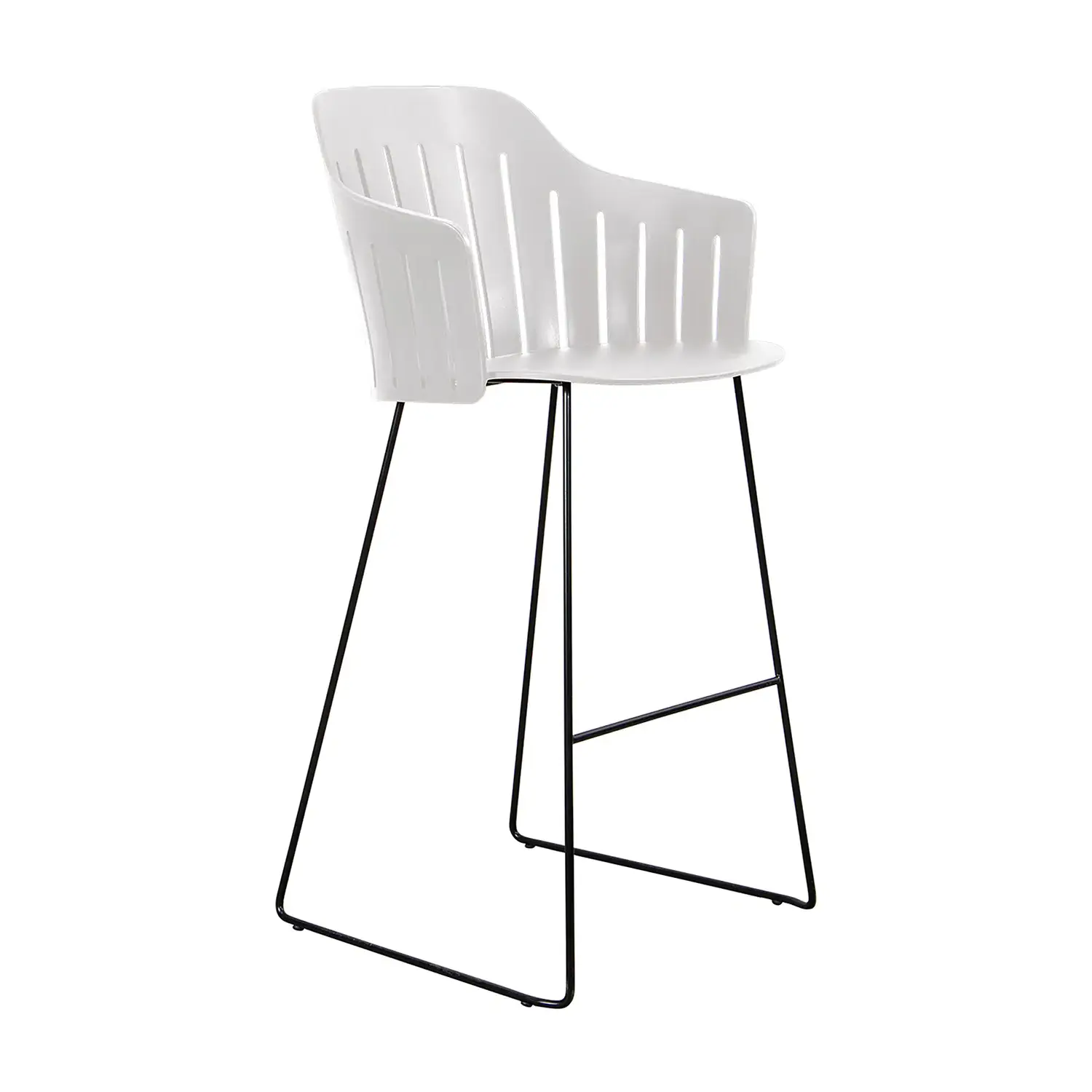 Product Image for Choice barstol vit/svart med medar
