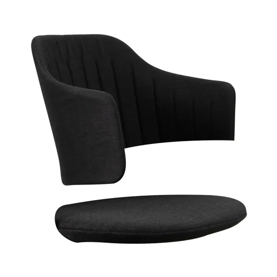 Choice vadderad klädsel, Svart Natté