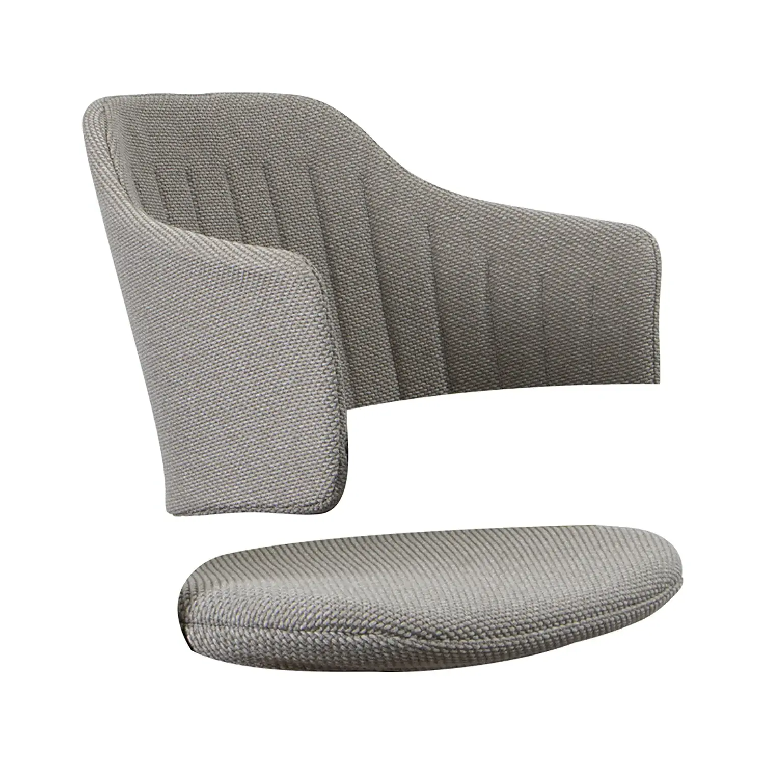 Choice vadderad klädsel, Ljusgrå Focus