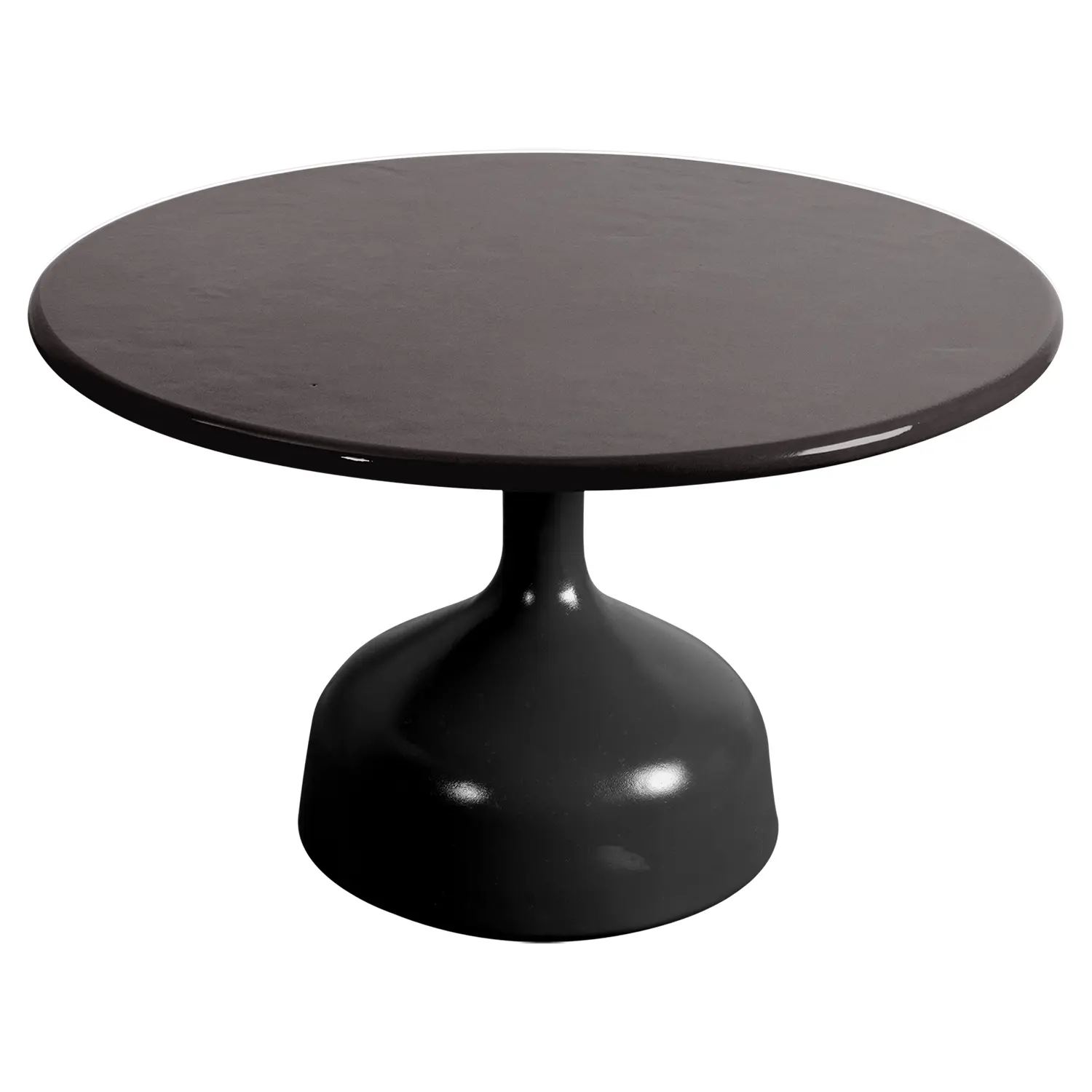 Product Image for Glaze soffbord Lavagrå/Lavasten Ø70 cm