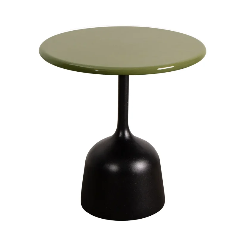 Glaze soffbord Lavagrå/Lavasten Ø45 cm