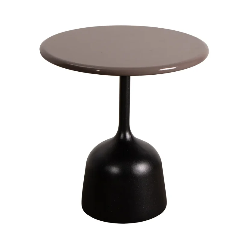 Glaze soffbord Lavagrå/Lavasten Ø45 cm